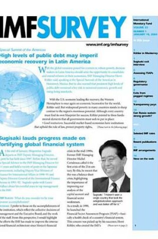 Cover of IMF Survey No.1, 2004