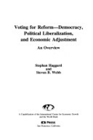 Cover of Voting for Reform