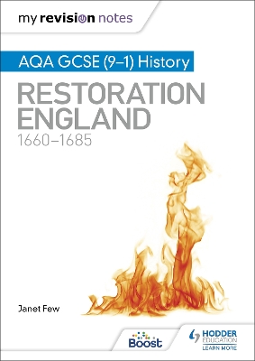 Book cover for My Revision Notes: AQA GCSE (9-1) History: Restoration England, 1660-1685