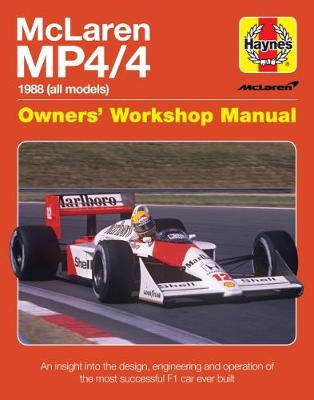 Cover of Mclaren Mp4/4 Owners' Workshop Manual