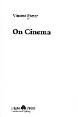 Cover of On Cinema