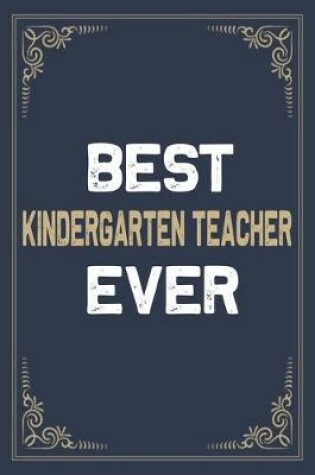 Cover of Best Kindergarten Teacher Ever