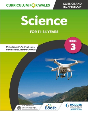 Book cover for Curriculum for Wales: Science for 11-14 years: Pupil Book 3