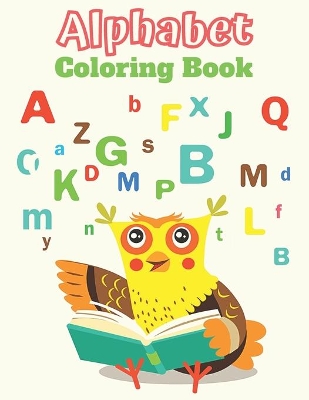 Book cover for Alphabet Coloring Book