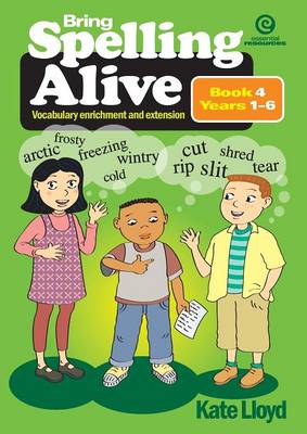 Book cover for Bring Spelling Alive Bk 4 Yrs 1-6
