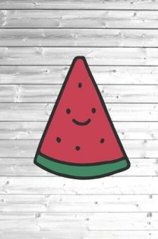 Cover of Big Happy Face Watermelon Fruit Journal