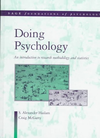 Cover of Doing Psychology