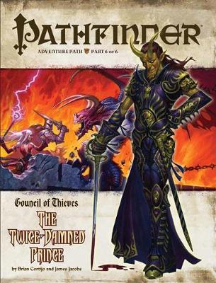 Book cover for Pathfinder Adventure Path: Council of Thieves Part 6 - The Twice-Damned Prince