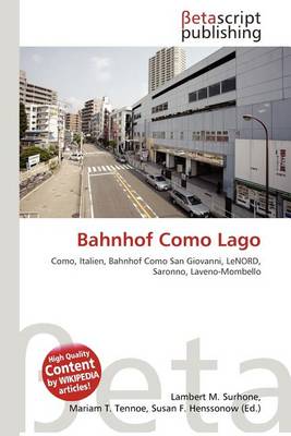 Book cover for Bahnhof Como Lago