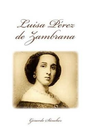 Cover of Luisa Perez de Zambrana