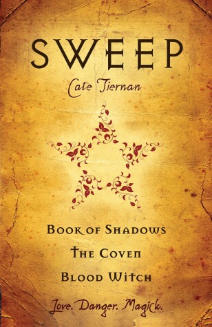 Book of Shadows, the Coven, and Blood Witch by Cate Tiernan