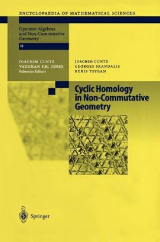 Cover of Cyclic Homology in Non-Commutative Geometry