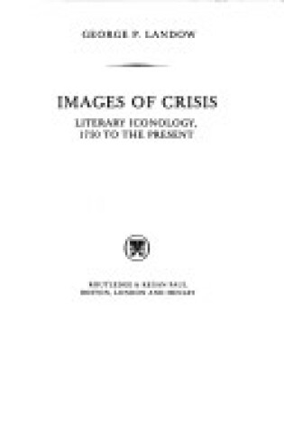 Cover of Images of Crisis