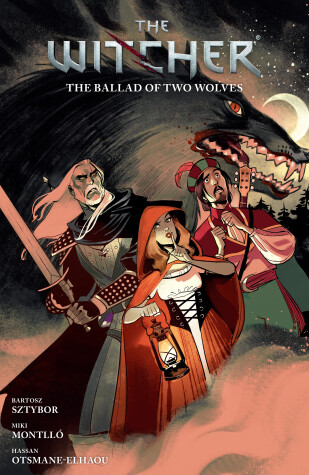 Book cover for The Witcher Volume 7: The Ballad of Two Wolves