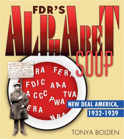 Cover of FDR's Alphabet Soup: New Deal America 1932-1939