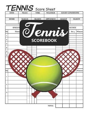 Cover of Tennis Scorebook