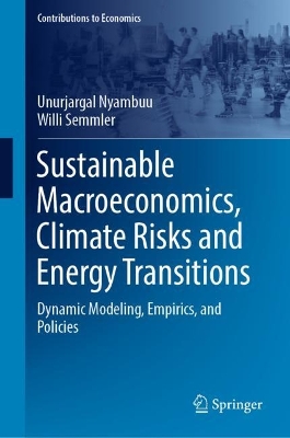 Cover of Sustainable Macroeconomics, Climate Risks and Energy Transitions