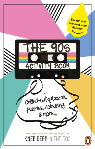 Book cover for The 90s Activity Book (for Adults)
