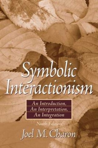 Cover of Symbolic Interactionism