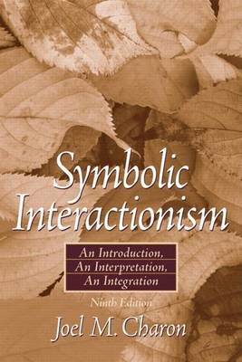 Book cover for Symbolic Interactionism