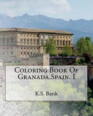 Book cover for Coloring Book of Granada.Spain. I