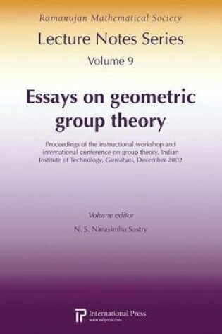 Cover of Essays on Geometric Group Theory