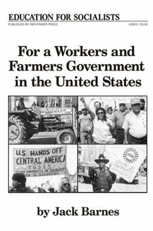 Cover of For a Workers and Farmers Government in the United States