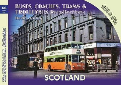 Book cover for Buses, Coaches,Trams & Trolleybus Recollections Scotland 1963 & 1964