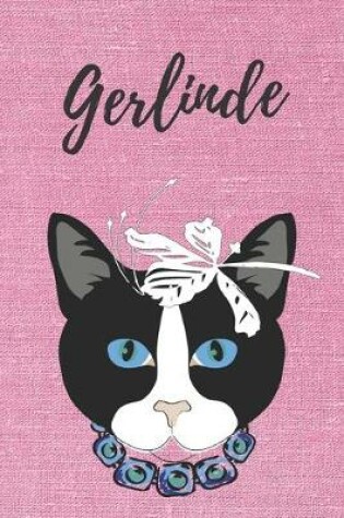 Cover of Gerlinde Malbuch für Erwachsene Katze / Notizbuch / Tagebuch / Journal / DIN A5 / Geschenk