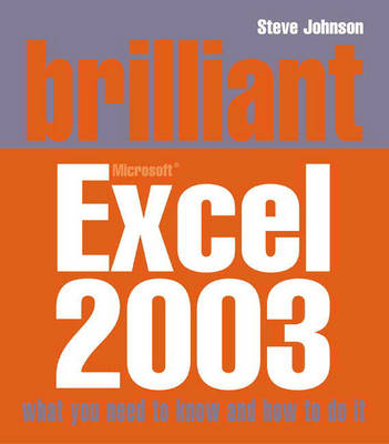 Book cover for Brilliant Excel 2003