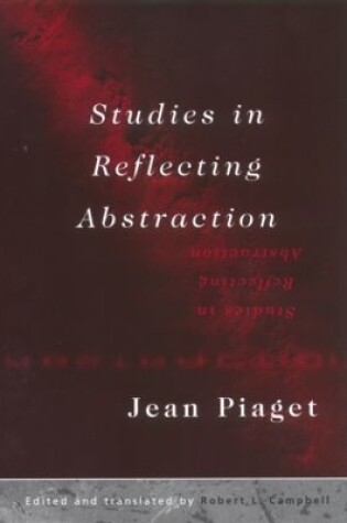 Cover of Studies in Reflecting Abstraction