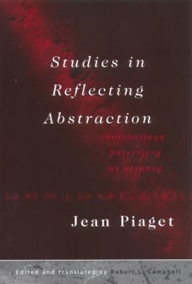 Book cover for Studies in Reflecting Abstraction