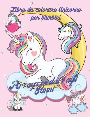 Book cover for Libro da colorare Unicorno per bambini