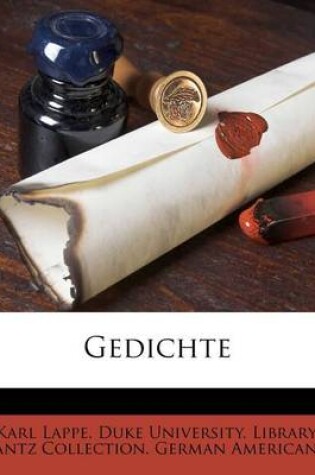 Cover of Gedichte