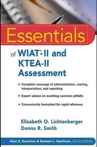 Cover of Essentials of Wiat-II and Ktea-II Assessment