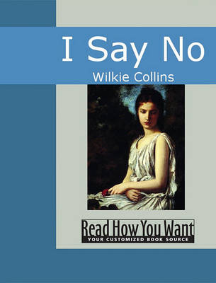 Book cover for I Say No