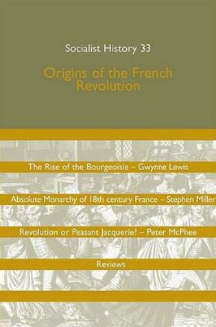 Cover of Origins of the French Revolution