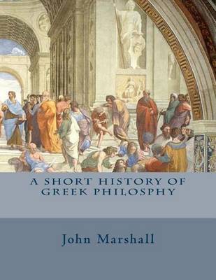 Book cover for A Short History of Greek Philosphy