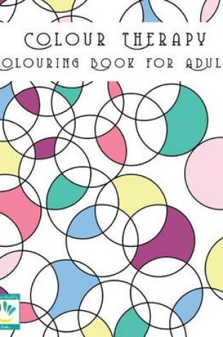 Cover of Color therapy coloring book for adults