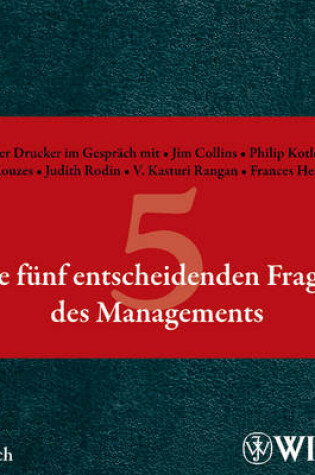Cover of Die fünf entscheidenden Fragen des Managements Hörbuch