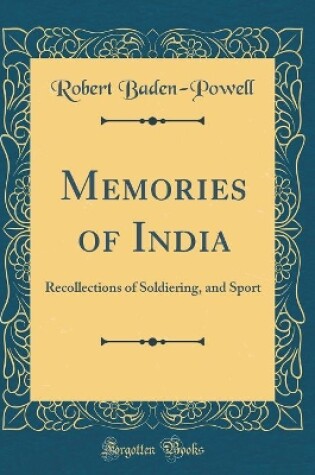 Cover of Memories of India