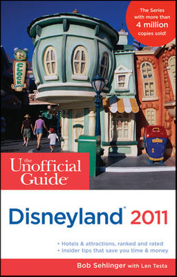 Book cover for The Unofficial Guide to Disneyland