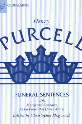 Cover of Funeral Sentences with March and Cazon