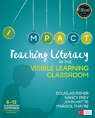 Book cover for Teaching Literacy in the Visible Learning Classroom, Grades 6-12