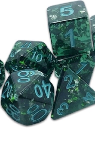 Cover of Verdigris Grecian Vase Dice - Traditional 9-set