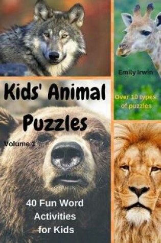 Cover of Kids' Animal Puzzles