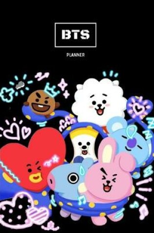 Cover of Kpop BTS BT21 SuperPowers Weekly Planner For Boys And Girls