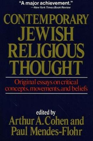 Cover of Contemporary Jewish Religious Thought
