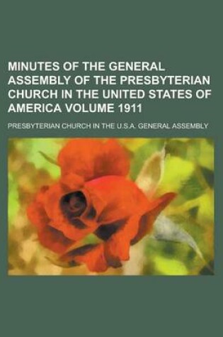 Cover of Minutes of the General Assembly of the Presbyterian Church in the United States of America (1862)