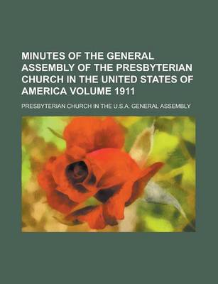 Book cover for Minutes of the General Assembly of the Presbyterian Church in the United States of America (1862)